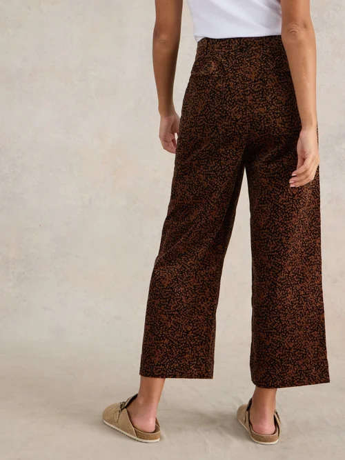 Jupe-culotte en velours côtelé Romy - Blk Pr - 52/R Image 4