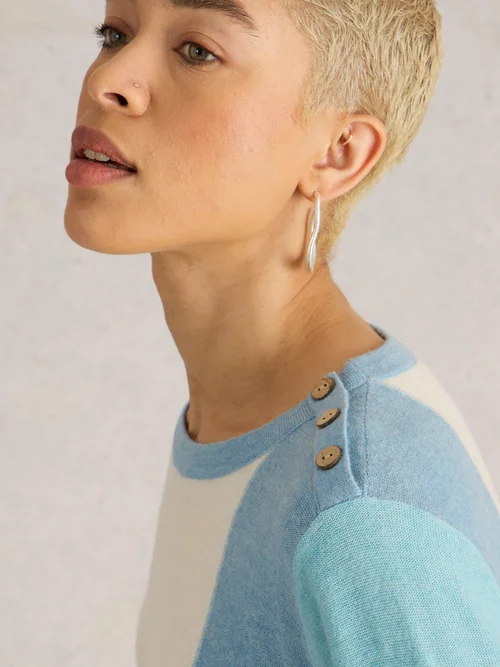 EMMA PULL COLOURBLOCK - Blue Mlt - 52 Image 3