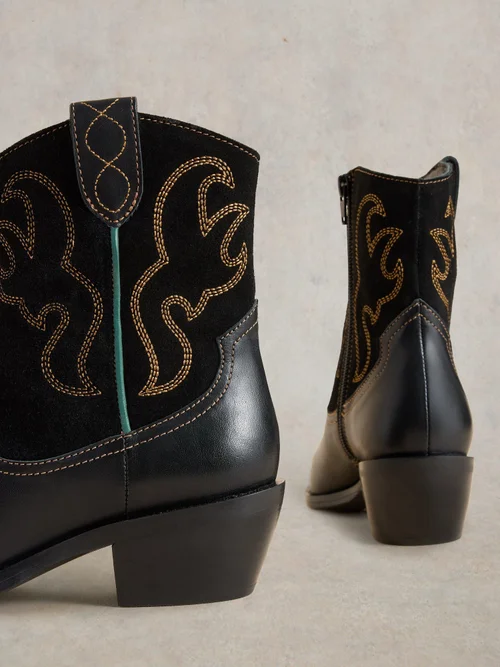 Botte western Beau - Pure Blk - 39 Image 4