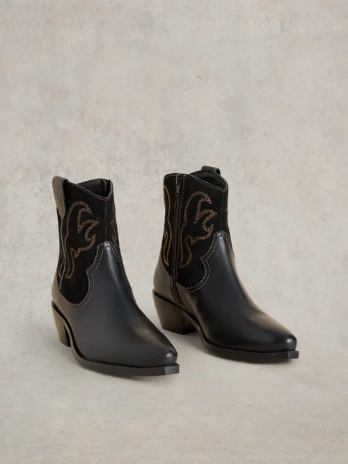 Botte western Beau - Pure Blk - 41 Image 3