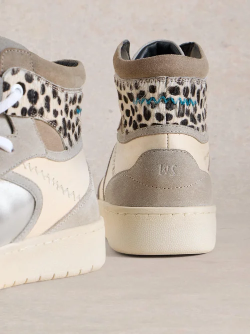 Heidi Hi-Top Sneaker - Nat Mlt - 41 Image 4