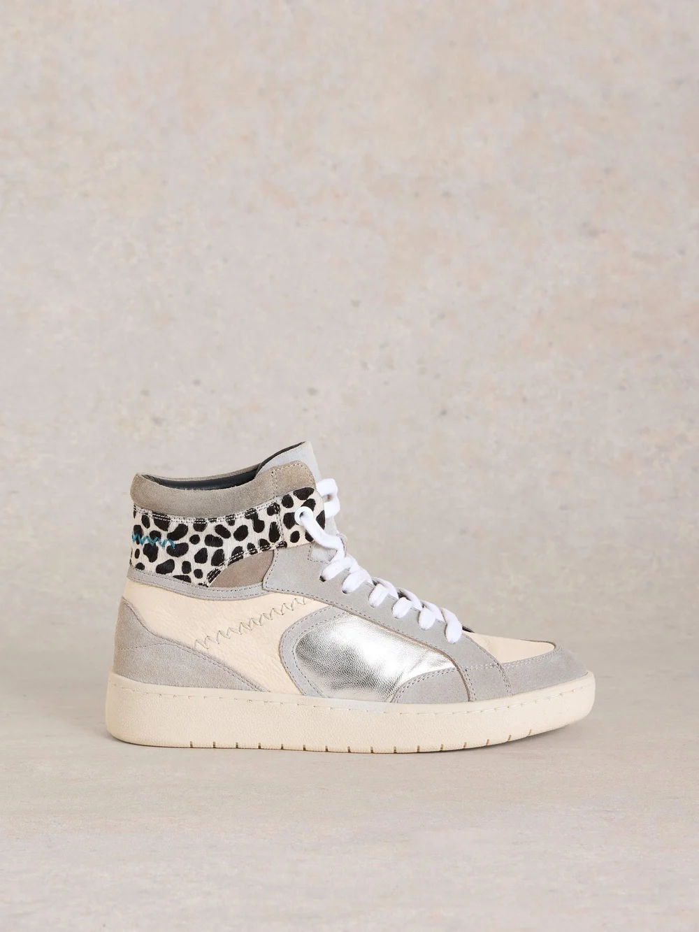 Heidi Hi-Top Sneaker - Nat Mlt - 41 Image 1