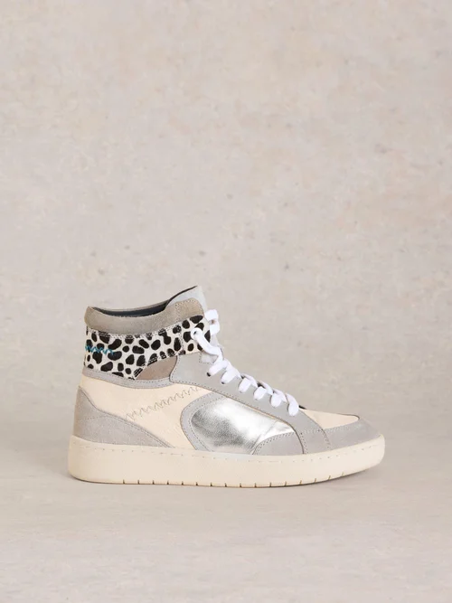 Heidi Hi-Top Sneaker - Nat Mlt - 41 Image 1