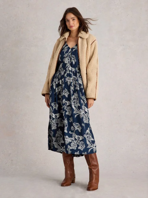 Robe midi Skylar - Navy Pr - 52/R Image 2