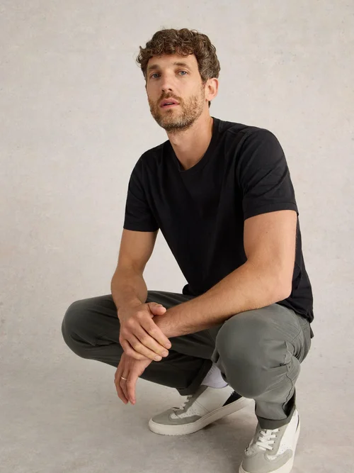 T-Shirt À Manches Courtes Abersoch - Black - XXL Image 1