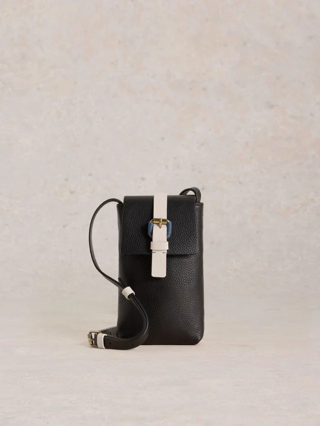 Sac à main en cuir avec boucle Clara