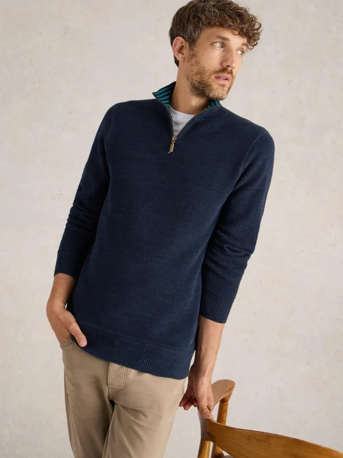 Pull à col cheminée Attadale - Dark Navy - XXXL Image 1