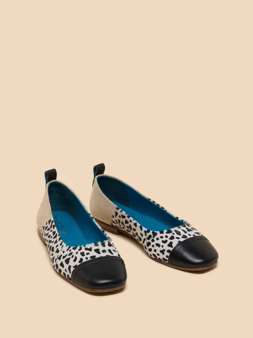 Ballerines en cuir Loral - Nat Mlt - 41 Image 2
