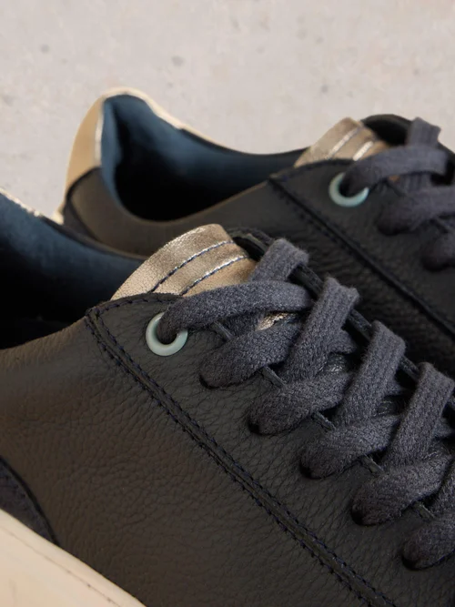 Baskets en cuir Toni - Navy Multi - 41 Image 4