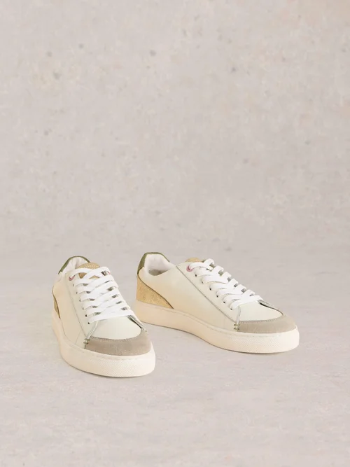 Baskets en cuir Toni - White Mlt - 41 Image 3