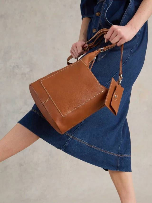 Sac à bandoulière en cuir Fern