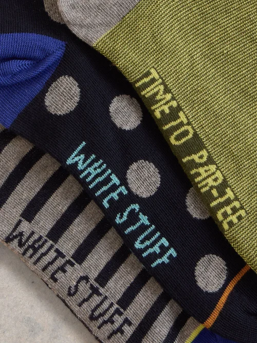 Lot de 3 paires de socquettes sportives - Green Mlt - 44-46 Image 2