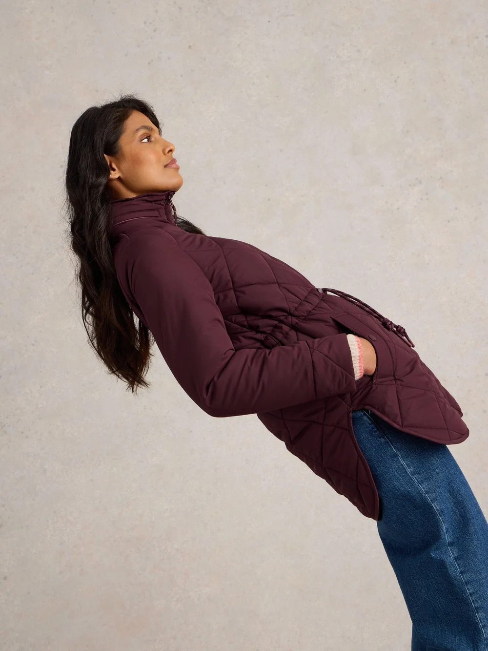 Manteau matelassé Emilia - Dk Plum - 52 Image 1