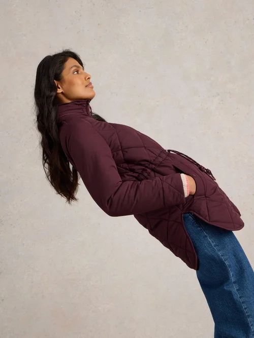 Manteau matelassé Emilia - Dk Plum - 52 Image 1