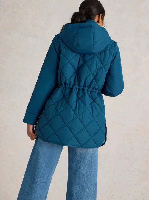 Manteau matelassé Emilia - Dk Teal - 52 Image 4