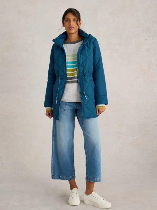 Manteau matelassé Emilia - Dk Teal - 52 Image 2