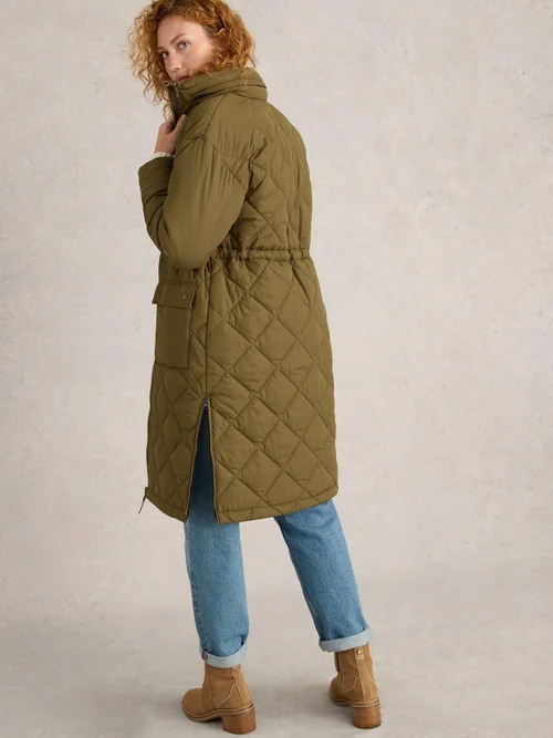 Manteau matelassé Lorena - Khaki Grn - 52/R Image 4