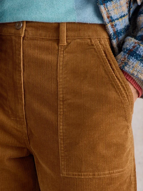 Pantalon En Velours Côtelé Twister - Mid Tan - 52 Image 3