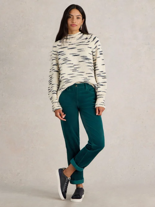 Pantalon Droit En Velours Côtelé Brooke - Dk Green - 52/R Image 2