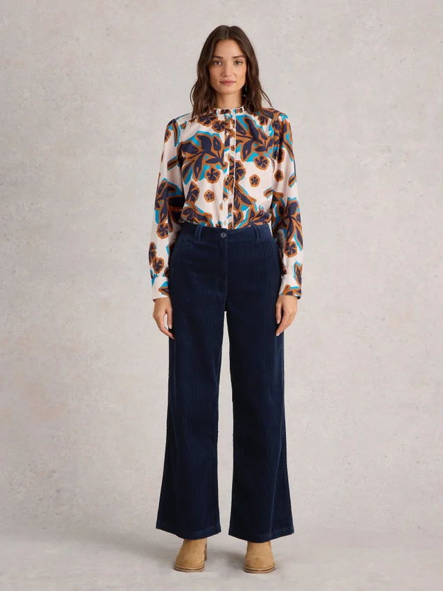 Pantalon large Belle Cord