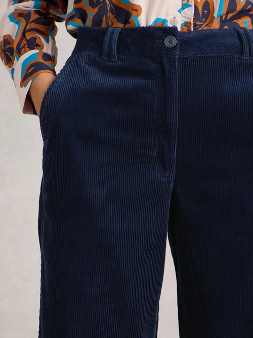 Pantalon large Belle Cord - Dark Navy - 52/R Image 3