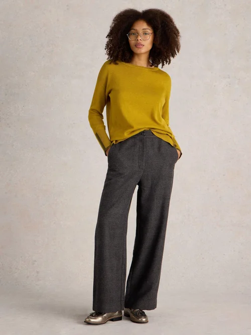 Pantalon large Una Tweedy - Blk Mlt - 52/R Image 2