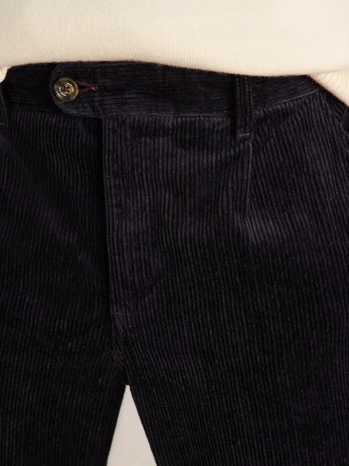 Pantalon en velours côtelé Kimber - Dark Navy - 36/R Image 3