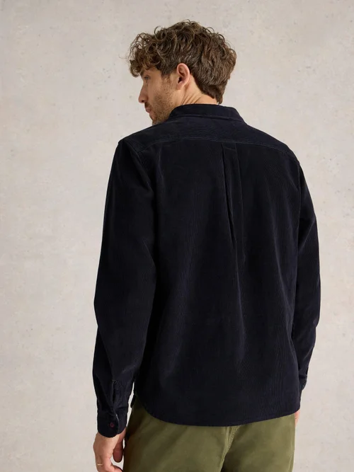 Chemise en velours Griffin - Dark Navy - S Image 4