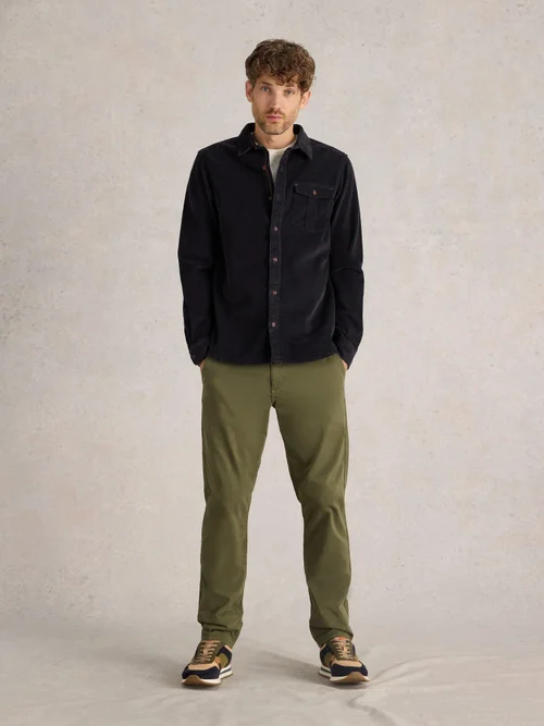 Chemise en velours Griffin - Dark Navy - S Image 2