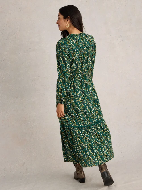 Robe longue Lotus - Green Pr - 52/R Image 4
