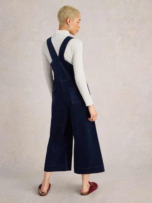 Salopette en velours côtelé Viola - Dark Navy - 52/R Image 4