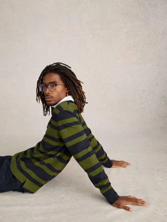 Chemise de rugby LS Stripe