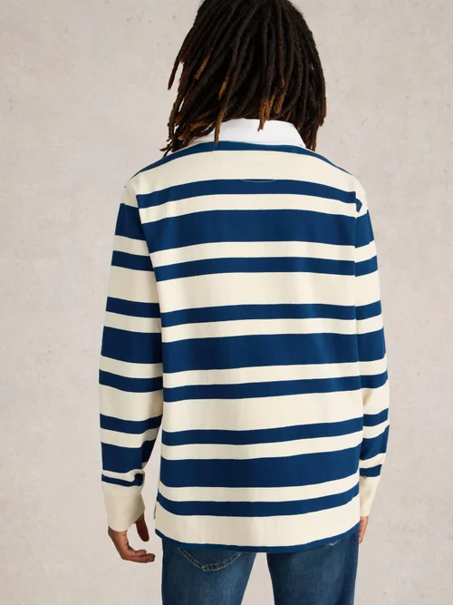 Chemise de rugby LS Stripe - Navy Multi - XXXL Image 4