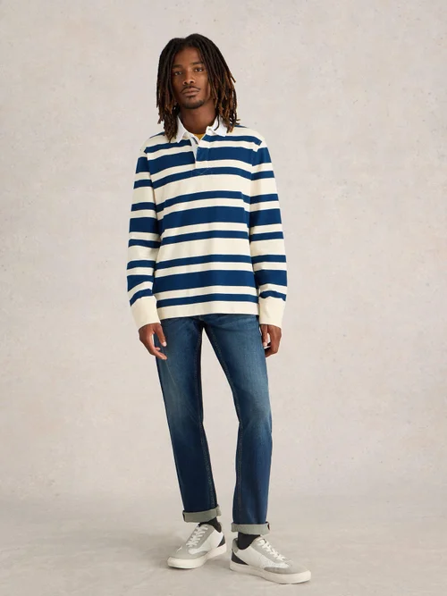 Chemise de rugby LS Stripe - Navy Multi - XXXL Image 2