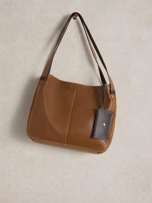 Sac fourre-tout en cuir Hettie Image 3