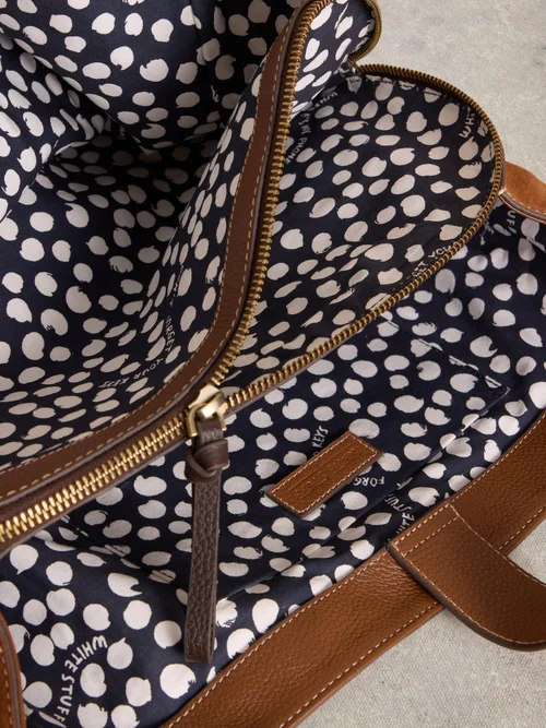 Sac fourre-tout en cuir Hettie Image 4