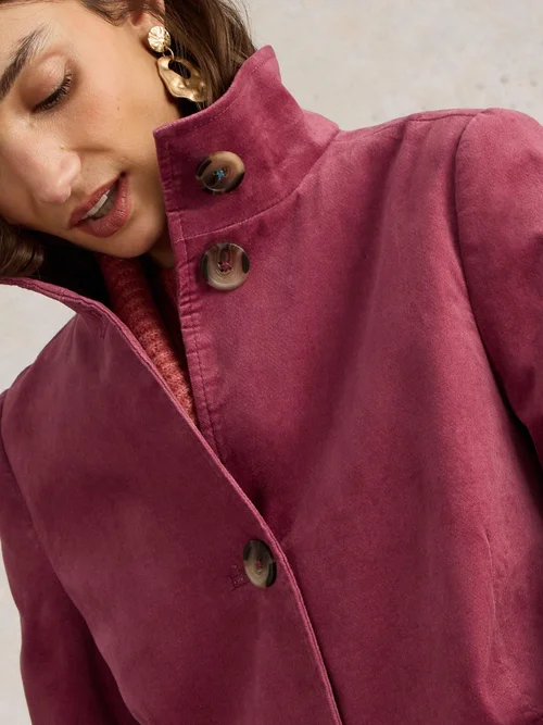 Manteau En Velours Karla - Dus Pink - 52/R Image 3