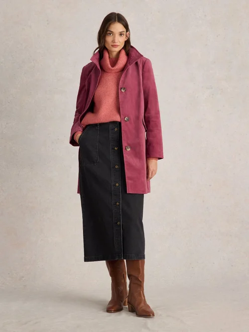 Manteau En Velours Karla - Dus Pink - 52/R Image 2