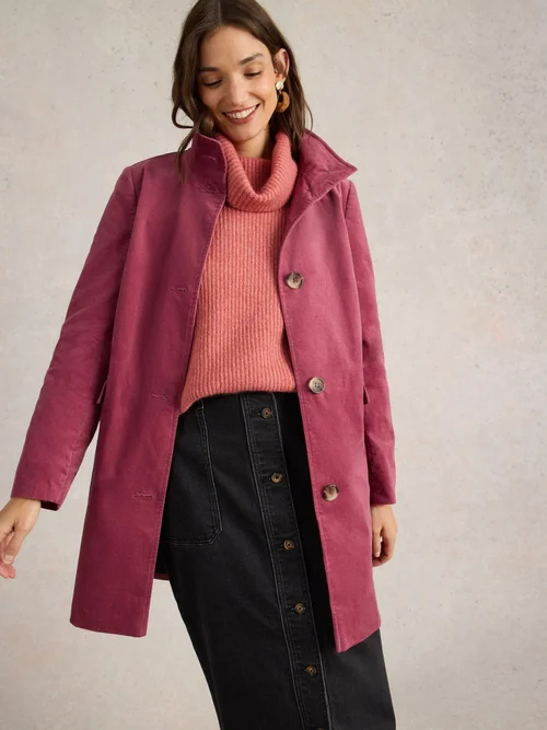 Manteau En Velours Karla - Dus Pink - 52/R Image 1