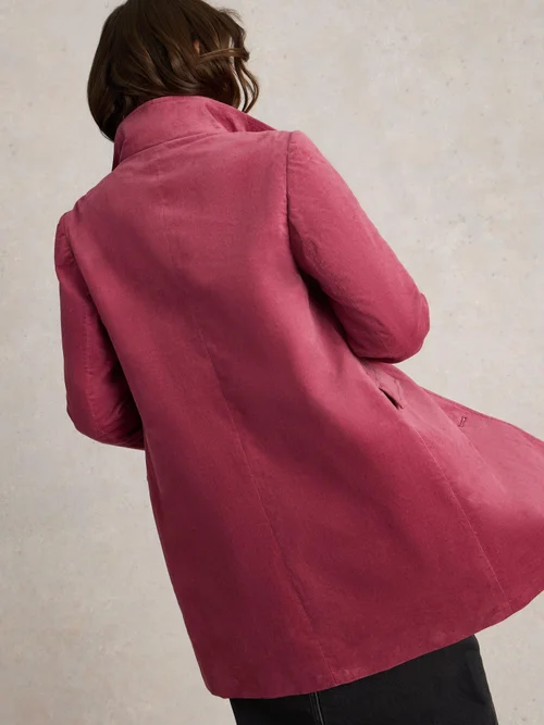 Manteau En Velours Karla - Dus Pink - 52/R Image 4