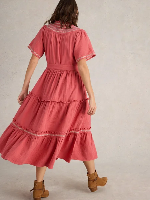 Robe double tissu Coralie - Pink Mlt - 52 Image 3