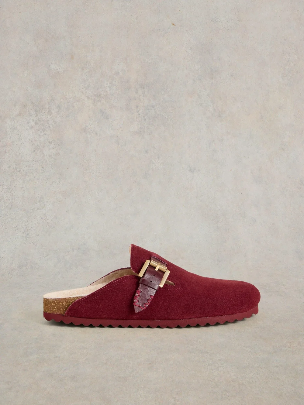 Mules en daim Myrtle - Deep Red - 41 Image 1