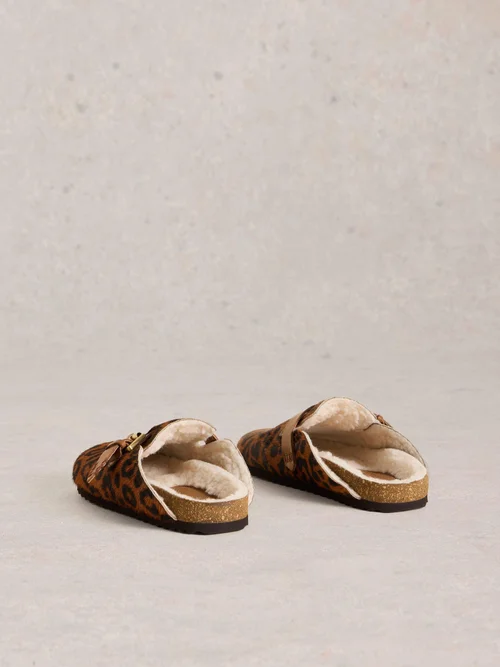 Mules en cuir Myrtle - Brown Mlt - 41 Image 4