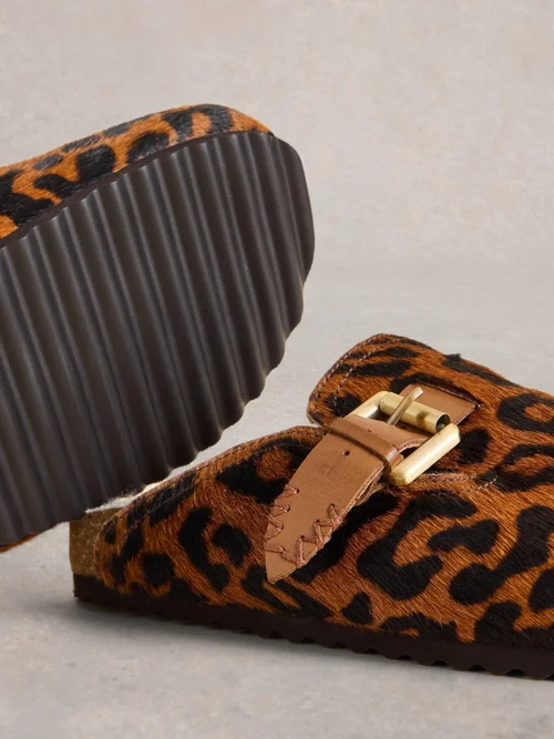 Mules en cuir Myrtle - Brown Mlt - 41 Image 3