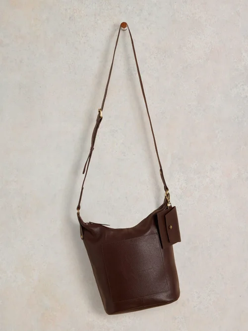 Sac À Bandoulière En Cuir Fern Image 4