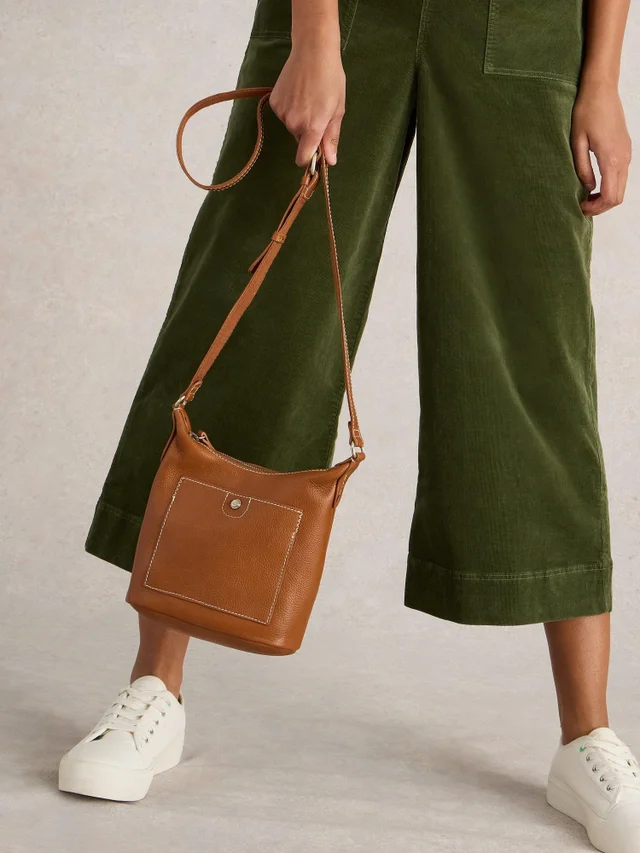 Mini sac à bandoulière en cuir Fern