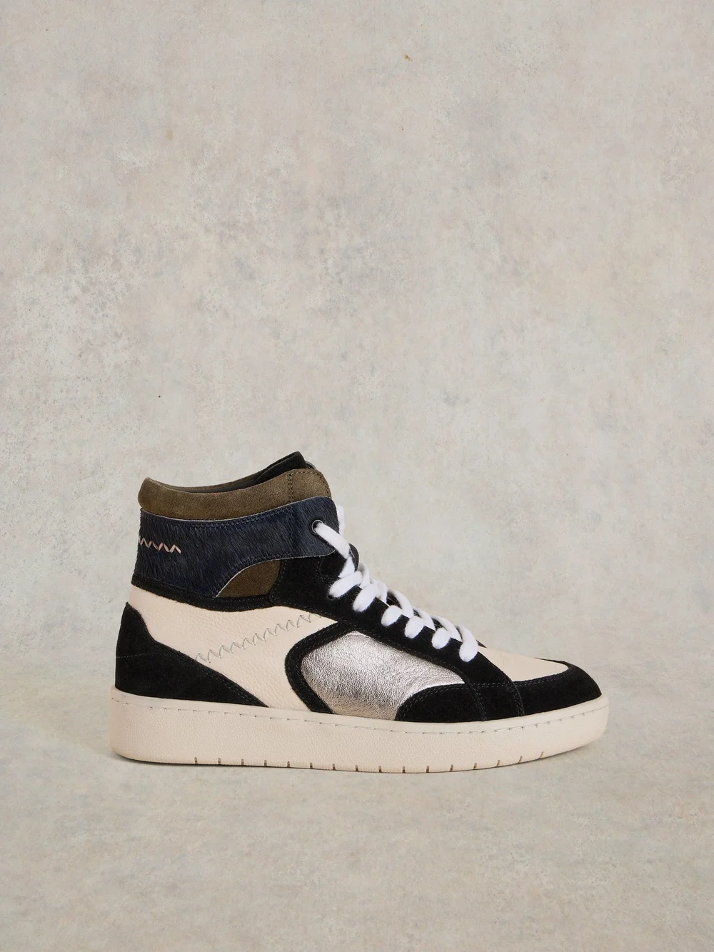 Heidi Hi-Top Sneaker - Blk Mlt - 37 Image 1