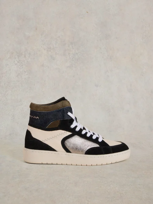 Heidi Hi-Top Sneaker - Blk Mlt - 37 Image 1