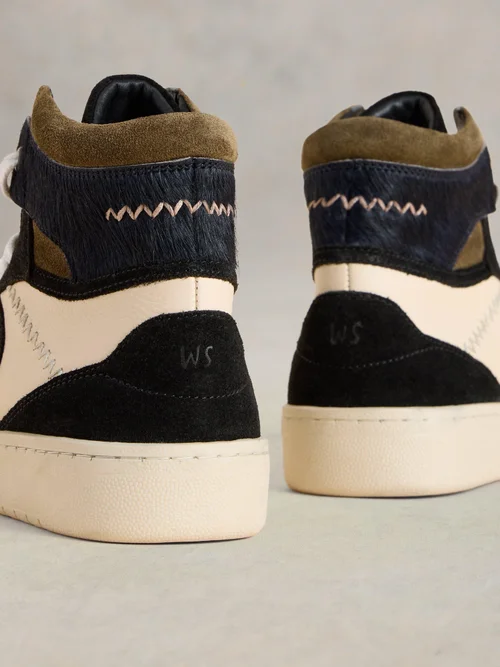 Heidi Hi-Top Sneaker - Blk Mlt - 37 Image 4