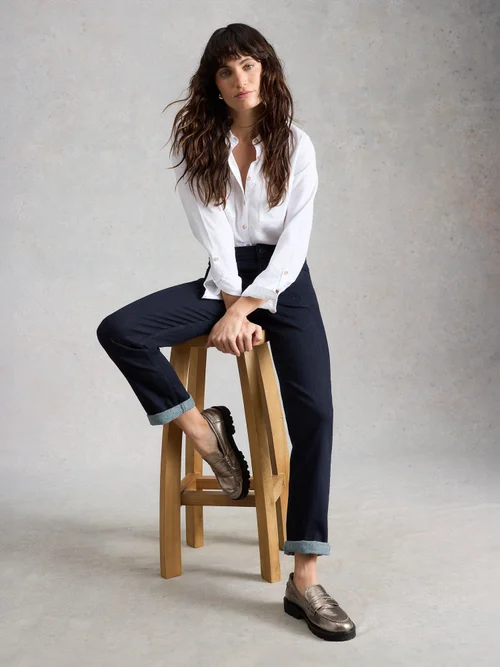 Jean Droit Taylor - Dk Denim - 52/R Image 1